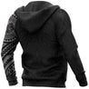 Polynesian Tiki Face™ Tattoo Style Hoodie Gray NVD1342-Apparel-Dung Van-Hoodie-S-Vibe Cosy™