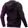 Polynesian Tattoo Style Hoodie Version 2.0 Pink NVD1343-Apparel-Dung Van-Hoodie-S-Vibe Cosy™