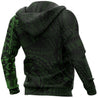 Polynesian Tattoo Style Hoodie - Green NVD1344-Apparel-Dung Van-Hoodie-S-Vibe Cosy™