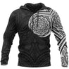 Polynesian Native Flowers Tattoo Style Hoodie NVD1355-Apparel-Dung Van-Hoodie-S-Vibe Cosy™