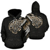 Polynesian Snake™ Tattoo on The Chest Hoodie NVD1358-Apparel-Dung Van-Hoodie-S-Vibe Cosy™