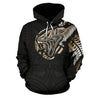 Polynesian Snake™ Tattoo on The Chest Hoodie NVD1358-Apparel-Dung Van-Hoodie-S-Vibe Cosy™