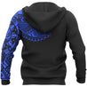 Polynesian Chest Tattoo - Special Hoodie Blue NVD1361-Apparel-Dung Van-Hoodie-S-Vibe Cosy™