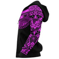Polynesian Chest Tattoo - Special Hoodie Pink NVD1362-Apparel-Dung Van-Hoodie-S-Vibe Cosy™