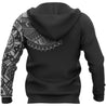 Polynesian Chest Tattoo - Special Hoodie Gray NVD1363-Apparel-Dung Van-Zipped Hoodie-S-Vibe Cosy™