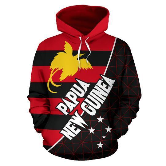 Papua New Guinea Hoodie Flag Color NVD1119-Apparel-Amazing Hoodie-Hoodie-S-Vibe Cosy™