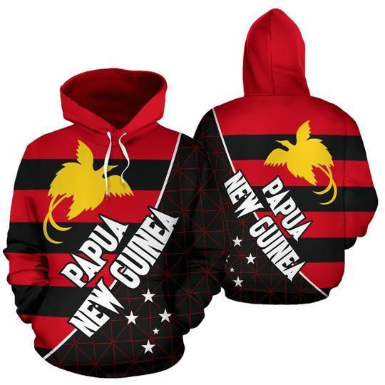 Papua New Guinea Hoodie Flag Color NVD1119-Apparel-Amazing Hoodie-Hoodie-S-Vibe Cosy™