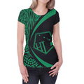 Hawaii Polynesian T-shirt - Circle Style Green - AH - J1-NEW ALL OVER PRINT T-SHIRTS-e-joyer-XS-Women-White-Vibe Cosy™