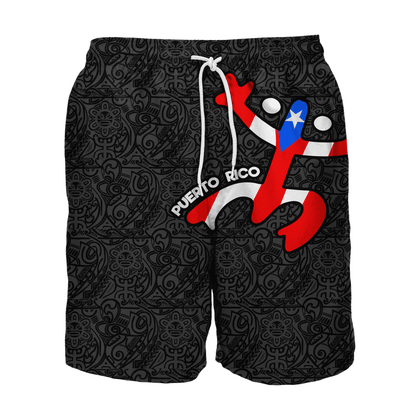 Customize Name Puerto Rico Combo T-Shirt And Board Short MH16032106