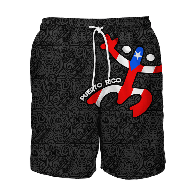 Customize Name Puerto Rico Combo T-Shirt And Board Short MH16032106