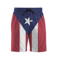 Customize Name Puerto Rico Combo T-Shirt And Board Short