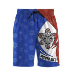 Customize Name Taino Tattoo Puerto Rico Combo T-Shirt And Board Short