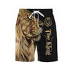 King Lion 3D All Over Printed Combo T-Shirt BoardShorts