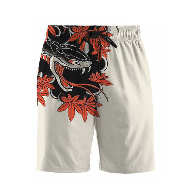 Japan Mask 3D All Over Printed Combo T-Shirt BoardShorts