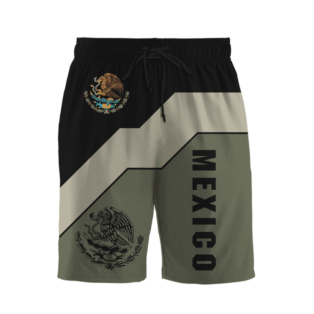 Personalized Name Mexico Combo T-shirt and Short 3D All Over Printed