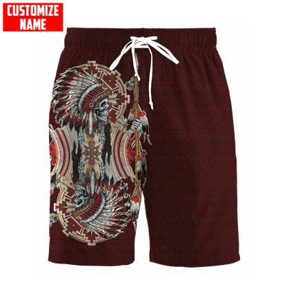 Customized name Native American 3D All Over Printed Unisex Shirts