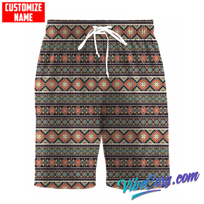 Customized Name Native American 3D All Over Printed Unisex Shirts