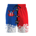 Customize Name Loving Puerto Rico Combo T-Shirt And Board Short