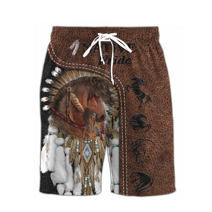 Horse Native American 3D All Over Printed Unisex Shirts