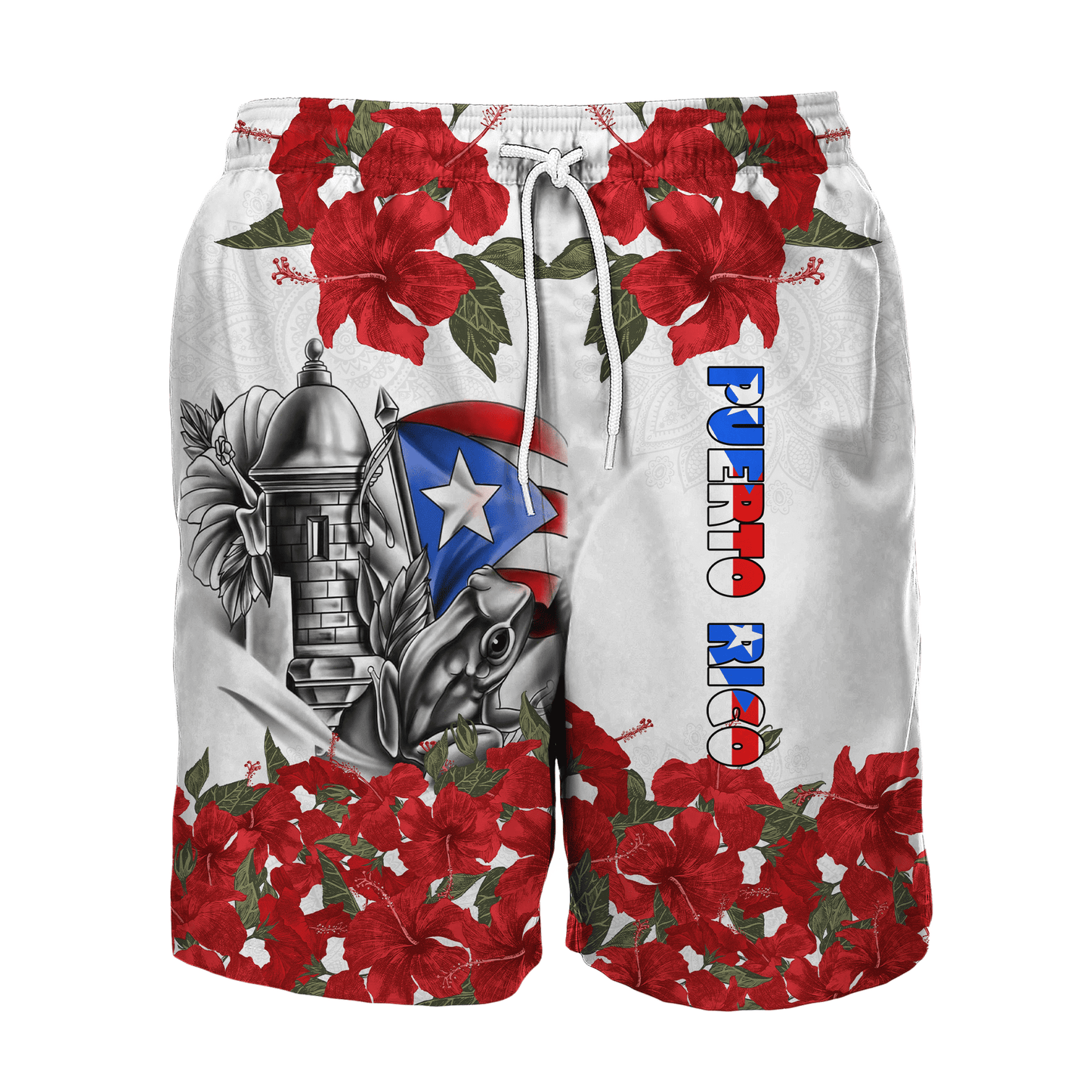 Puerto Rico Combo T-Shirt And Board Short MH24022104