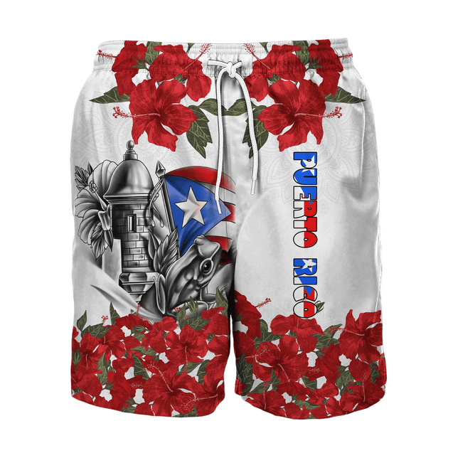 Puerto Rico Combo T-Shirt And Board Short MH24022104