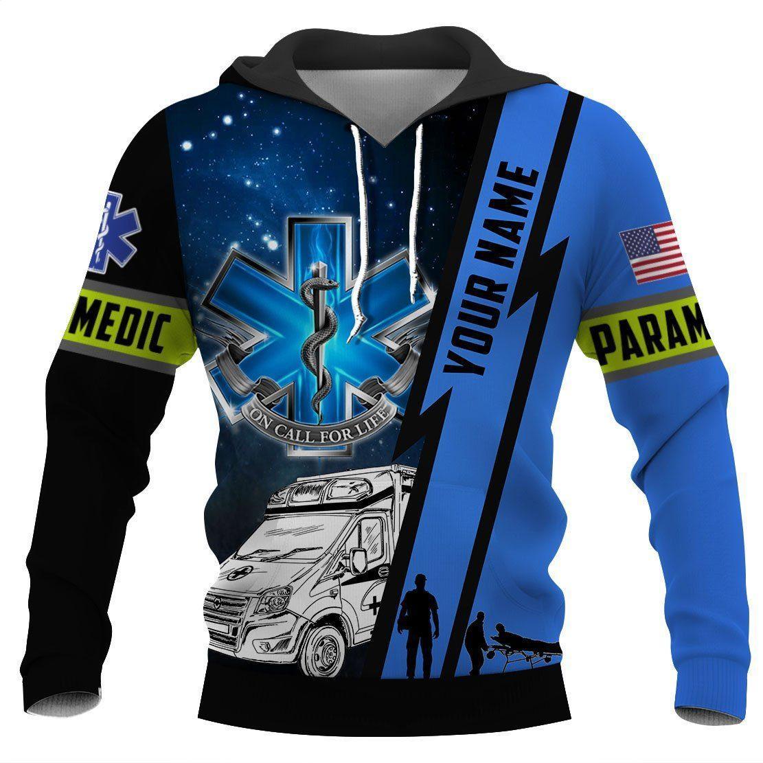 Paramedic 3d hoodie shirt for men and women HG33004-Apparel-HG-Hoodie-S-Vibe Cosy™