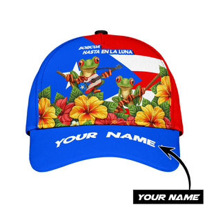 Customize Name Coqui Puerto Rico Classic Cap