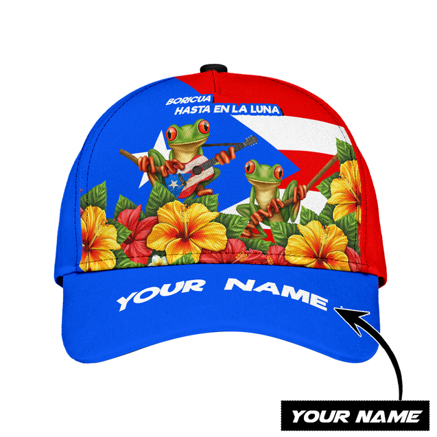 Customize Name Coqui Puerto Rico Classic Cap