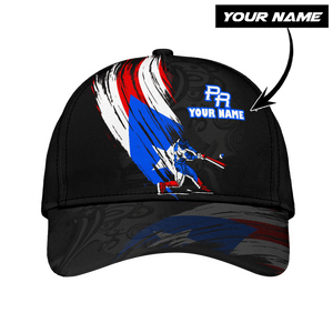 Customize Name Baseball Puerto Rico Classic Cap