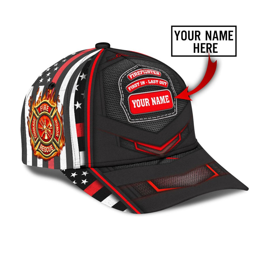 Customize Name Firefighter Classic Cap NTN06032101