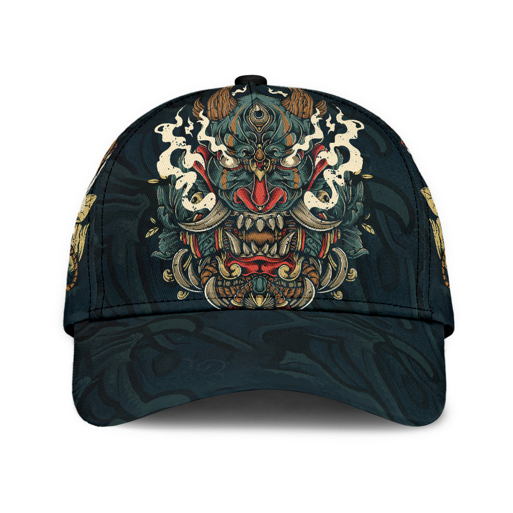 Oni Mask Tattoo Classic Cap