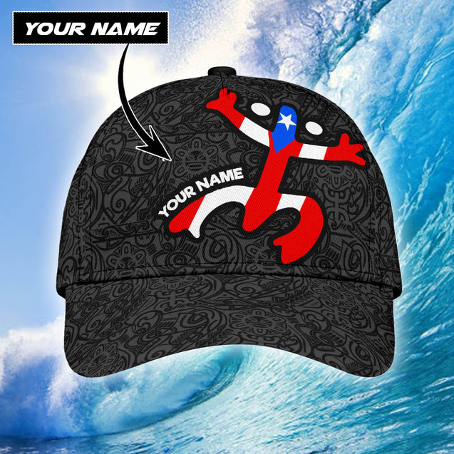 Customize Name Puerto Rico Classic Cap