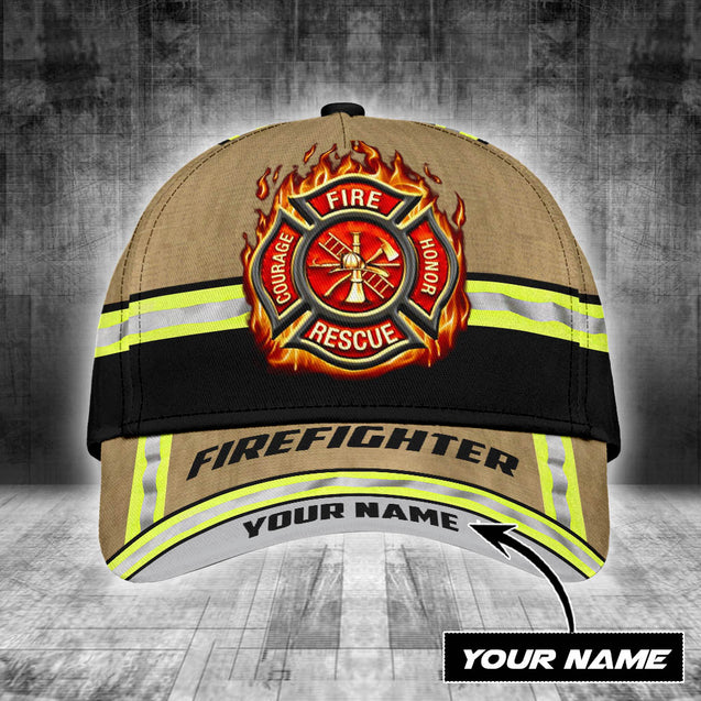 Customize Name Firefighter Classic Cap