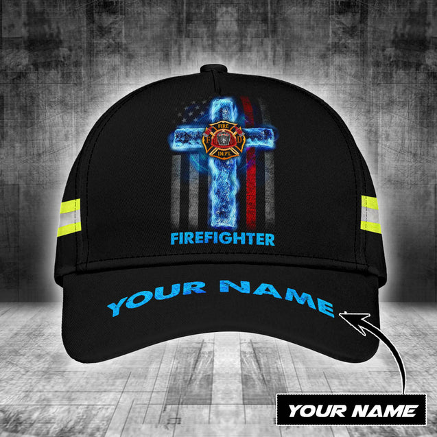 Customize Name Firefighter Classic Cap