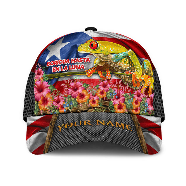 Customize Name Puerto Rico Classic Cap