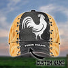 Personalized Rooster 3D Printed Cap HHT18052103