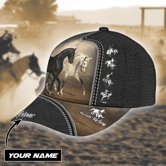 Personalized Name Rodeo Classic Cap Bronc Riding