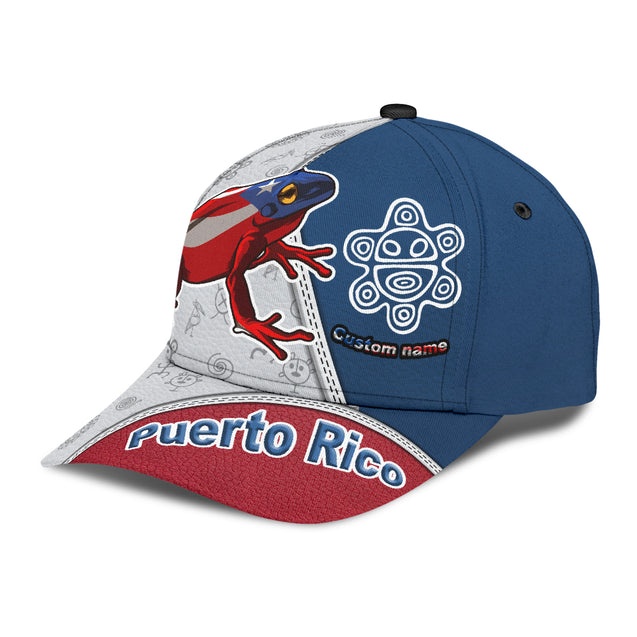 Customize Name Puerto Rico Classic Cap