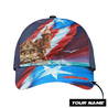 Customize Name Great Wave Puerto Rico Classic Cap