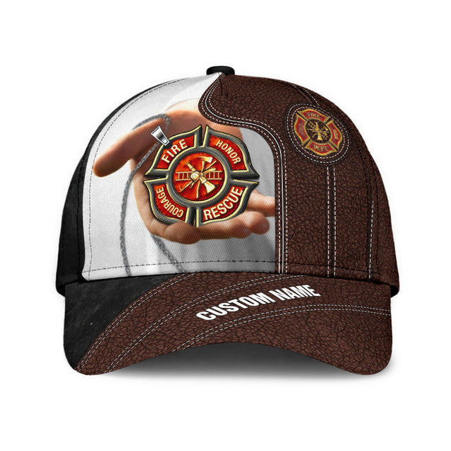 Customize Name Firefighter Classic Cap