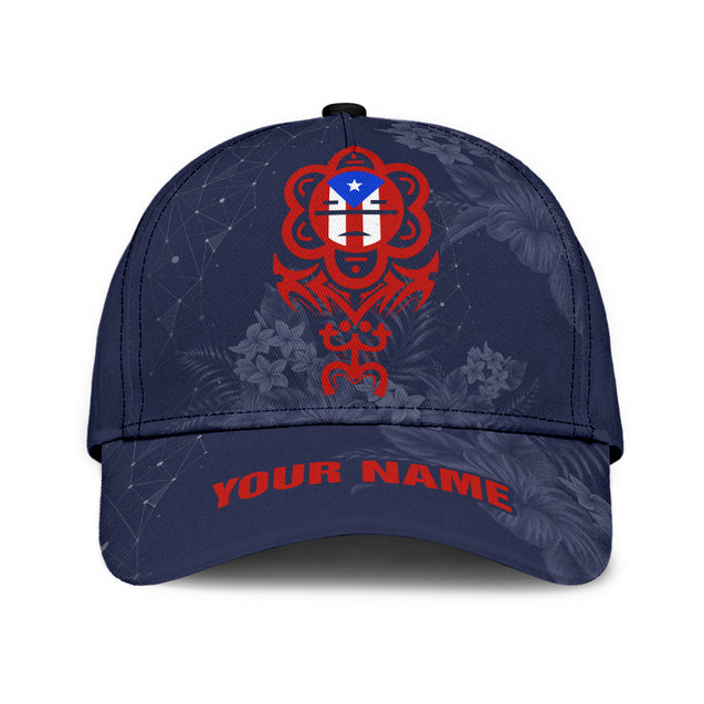 Customize Name Puerto Rico Classic Cap