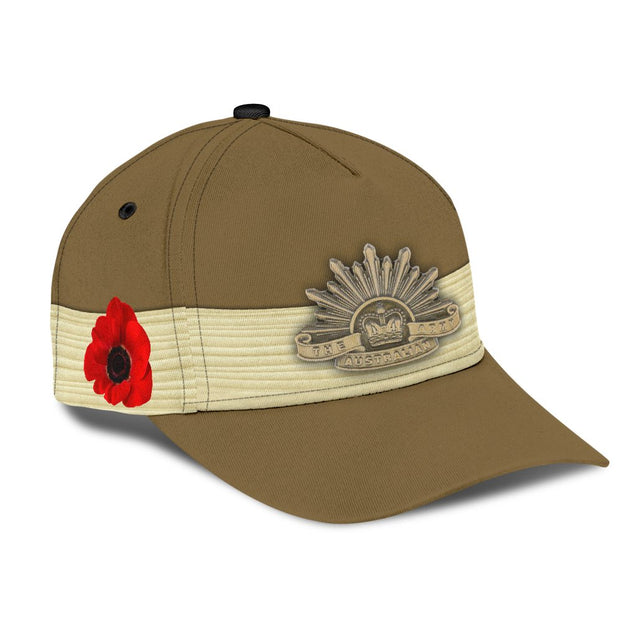 Premium Anzac Day Australian Army 3D Printed Cap TN