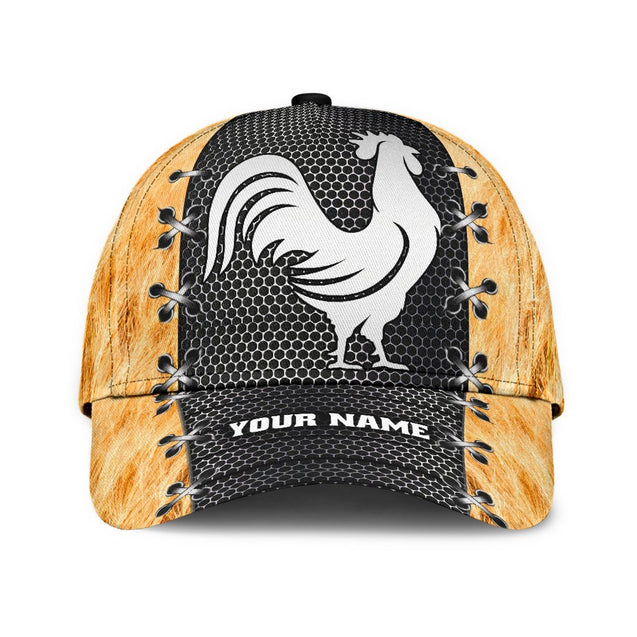 Personalized Rooster 3D Printed Cap HHT18052103