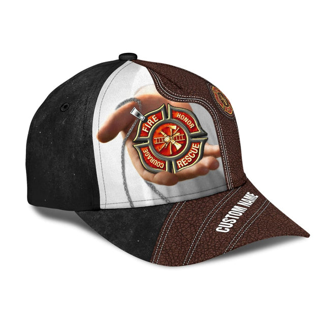 Customize Name Firefighter Classic Cap