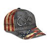 Fishing hat United States Hook 3D design print Cap