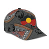 Aboriginal dots Zip pattern 3D design printed Classic Cap