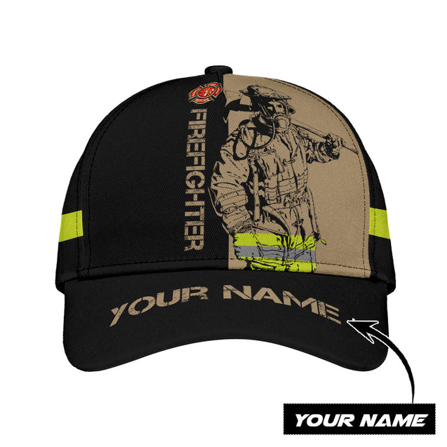 Customize Name Firefighter Classic Cap