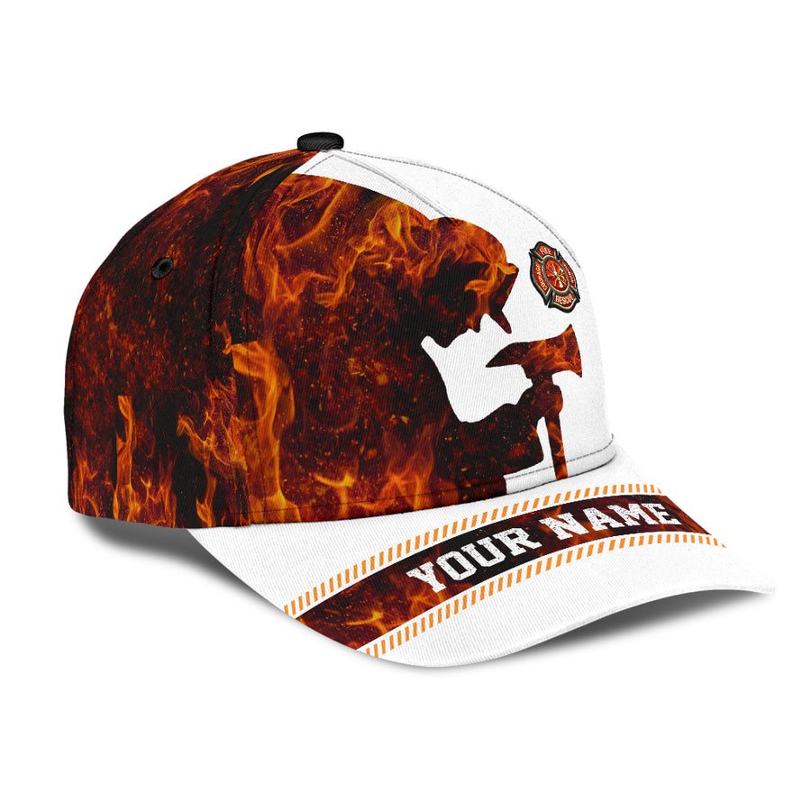 Customize Name Firefighter Classic Cap