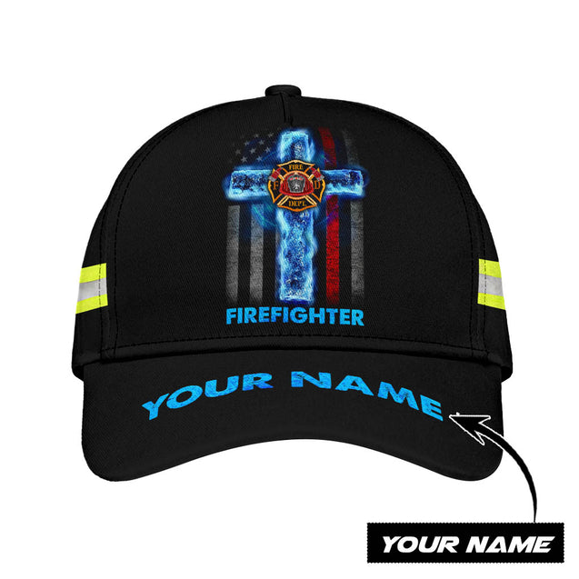 Customize Name Firefighter Classic Cap