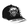 Skull Sailor on the Helm Custom name Cap